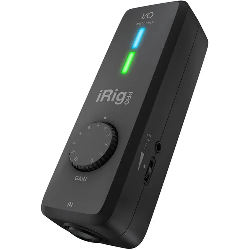IK iRig Pro I/O - Universal Ultra-compact Audio/MIDI Interface for iPhone, iPad, Android, Mac/PC - Image 2