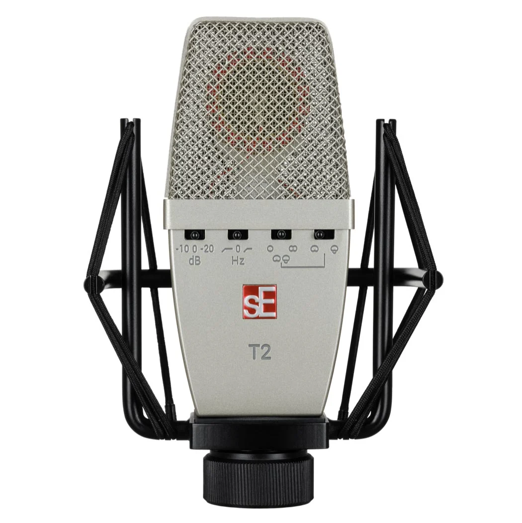 sE T2 Large-diaphragm Multi-pattern Condenser Microphone w/Titanium Capsule - Image 2