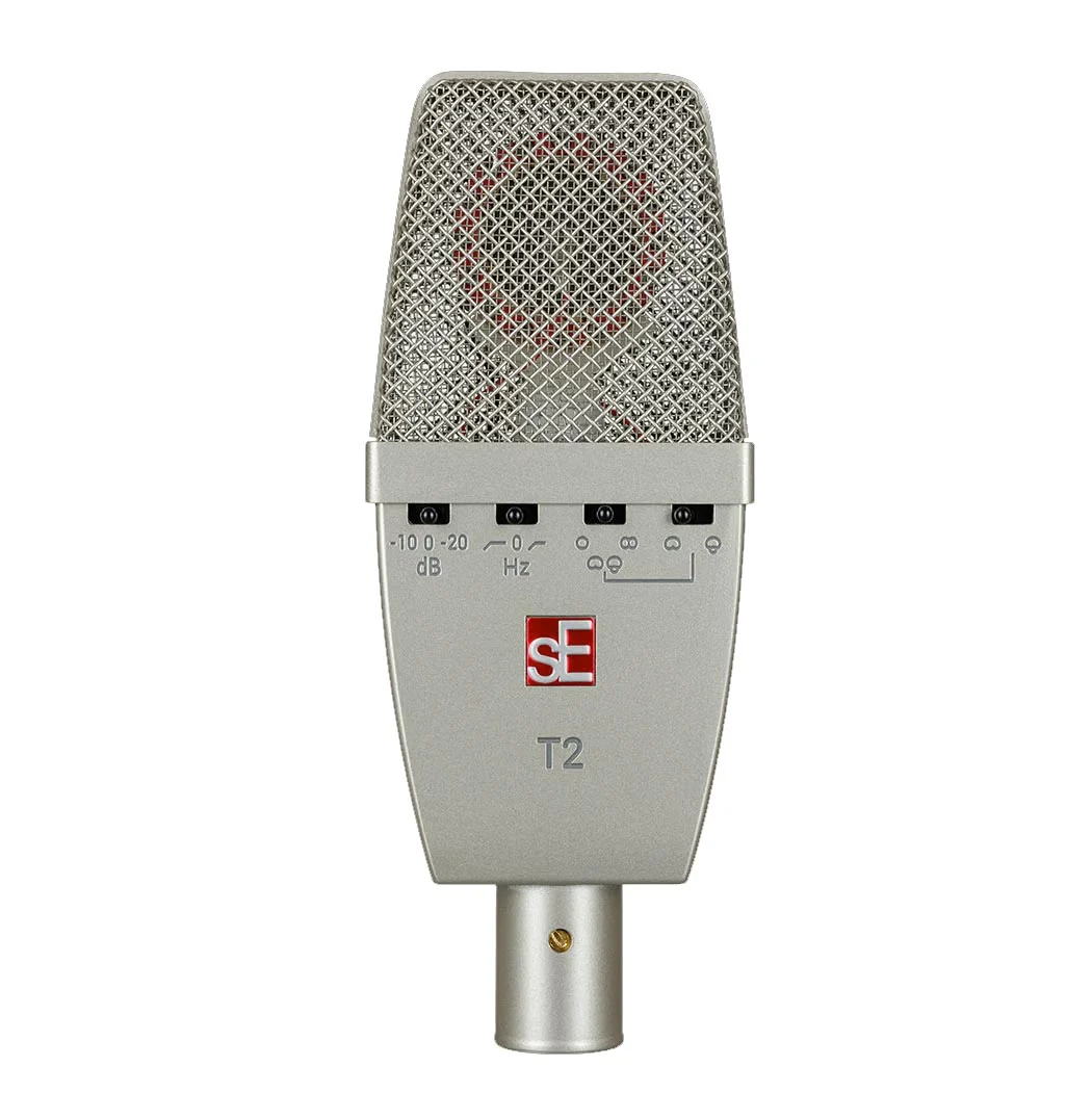 sE T2 Large-diaphragm Multi-pattern Condenser Microphone w/Titanium Capsule - Image 1