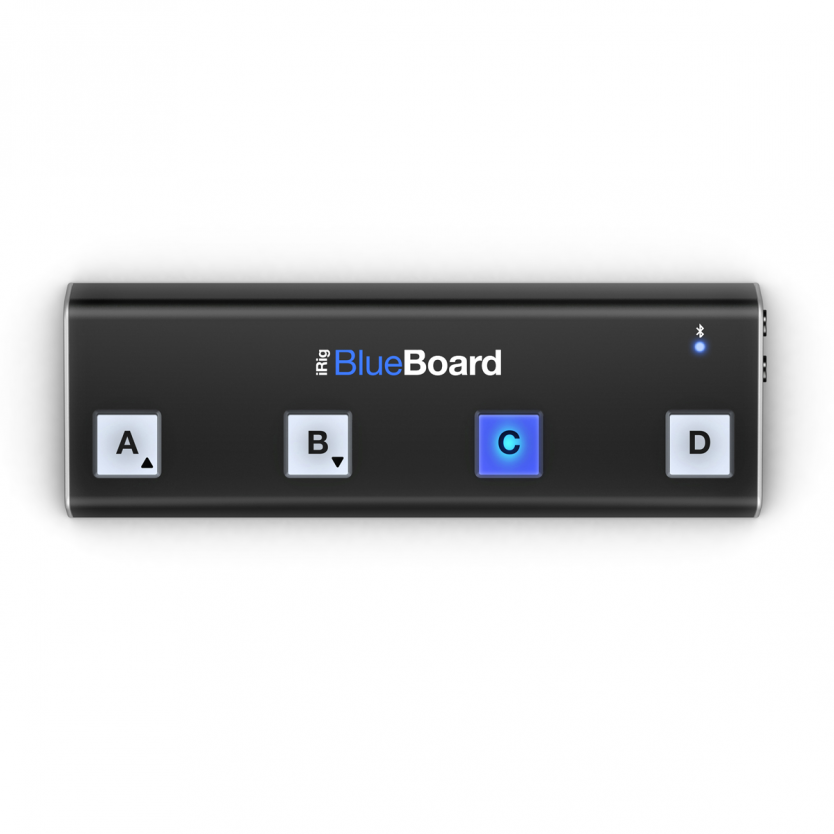 IK iRig BlueBoard - Bluetooth MIDI Pedalboard for iPhone, iPad, iPod Touch, Mac