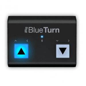 IK iRig BlueTurn - Backlit Compact Bluetooth Page Turner for iPhone, iPad, Mac, Android