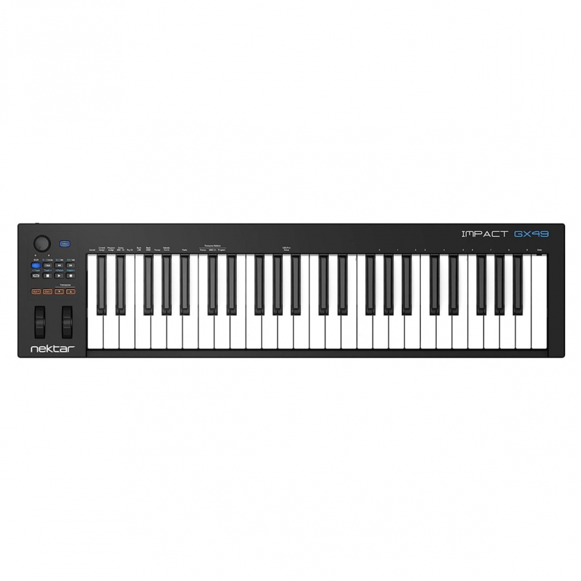 Nektar Impact GX49 49 Full-size Keys USB MIDI Controller Keyboard Velocity-sensitive