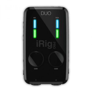 IK iRig Pro Duo I/O - Mobile 2-channel Audio/MIDI Interface for iPhone, iPad, Android, Mac/PC