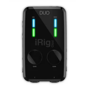 IK iRig Pro Duo I/O - Mobile 2-channel Audio/MIDI Interface for iPhone, iPad, Android, Mac/PC