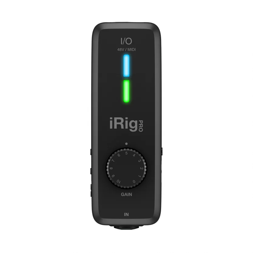 IK iRig Pro I/O - Universal Ultra-compact Audio/MIDI Interface for iPhone, iPad, Android, Mac/PC - Image 1