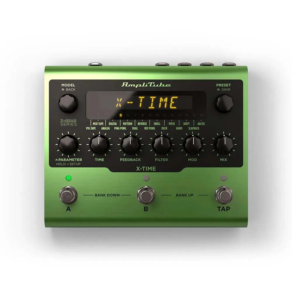 IK X-GEAR AmpliTube X-TIME Delay Pedal - Image 1