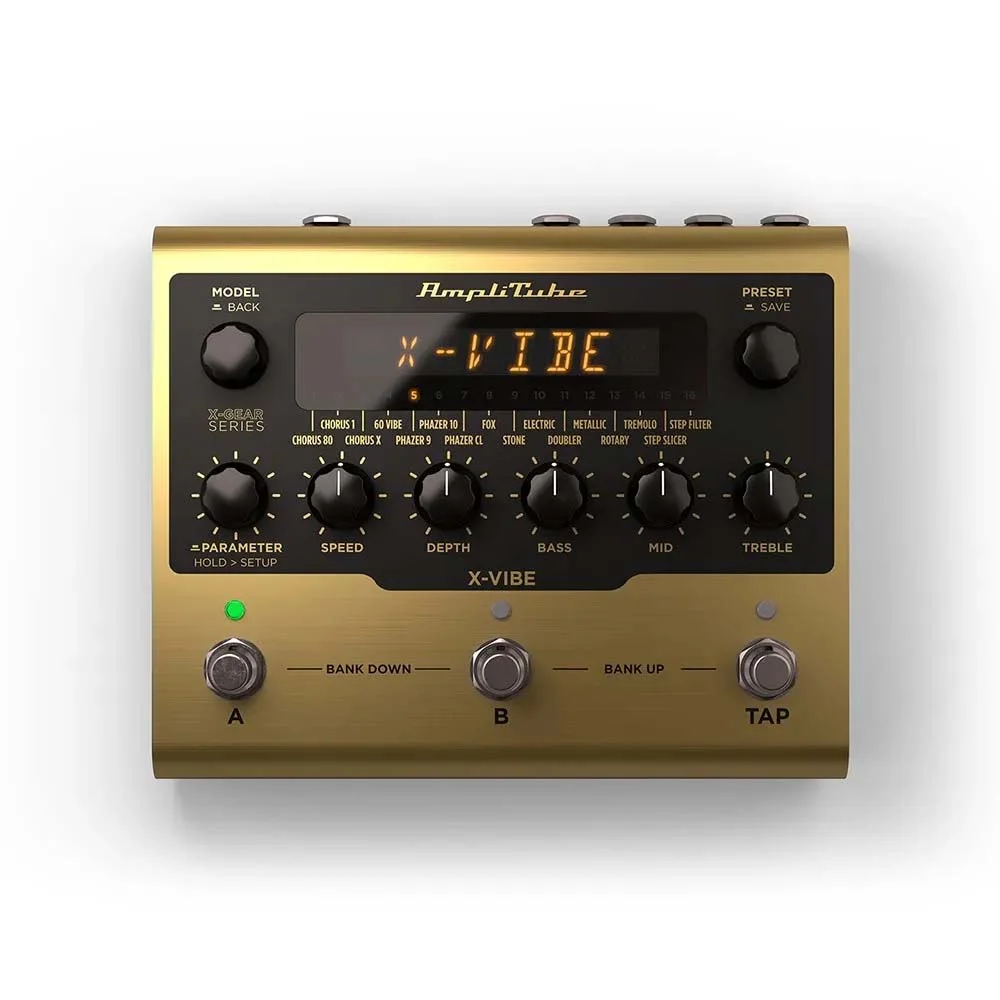 IK X-GEAR AmpliTube X-VIBE Modulation Pedal - Image 1