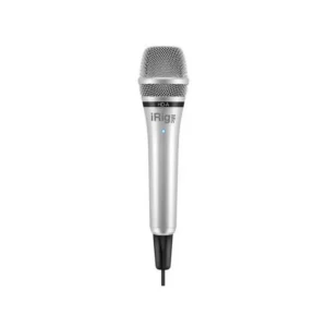 IK iRig Mic HD-A - High Quality Digital Handheld Microphone for Android & PC w/OTG & USB Connector Cables
