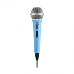 IK iRig Voice - Handheld Analogue Microphone for iOS & Android - Colour: Blue