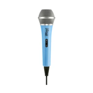 IK iRig Voice - Handheld Analogue Microphone for iOS & Android - Colour: Blue
