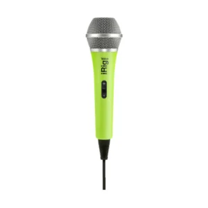 IK iRig Voice - Handheld Analogue Microphone for iOS & Android - Colour: Green