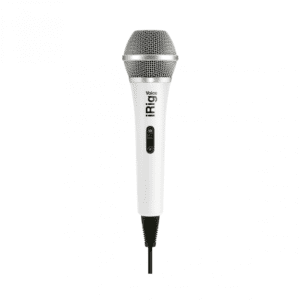 IK iRig Voice - Handheld Analogue Microphone for iOS & Android - Colour: White