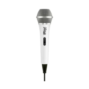 IK iRig Voice - Handheld Analogue Microphone for iOS & Android - Colour: White