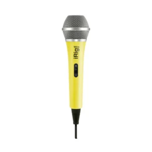 IK iRig Voice - Handheld Analogue Microphone for iOS & Android - Colour: Yellow