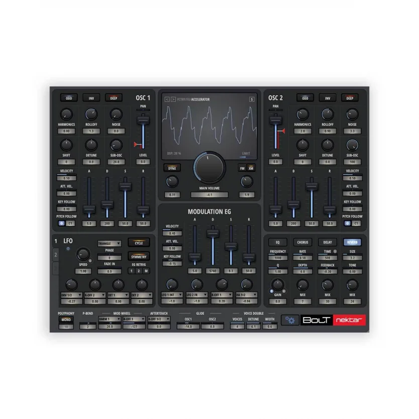 Nektar Bolt Harmonics Synthesizer Plug-in - Image 1