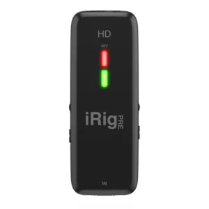 IK iRig Pre HD - Digital High Definition Microphone Interface/Preamp for iOS, Android, Mac/PC