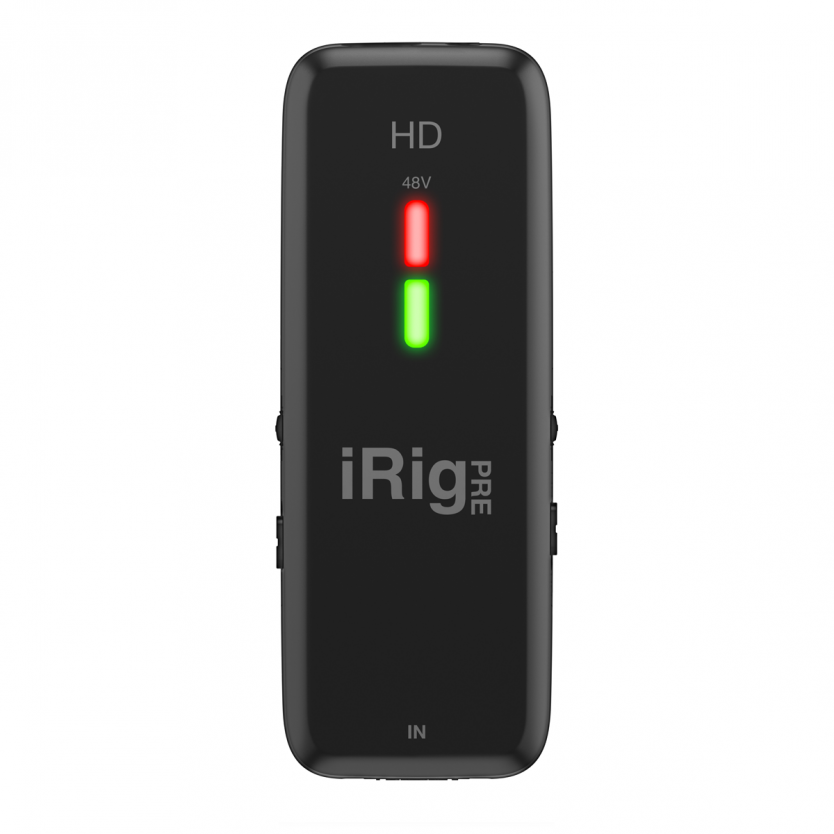 IK iRig Pre HD - Digital High Definition Microphone Interface/Preamp for iOS, Android, Mac/PC