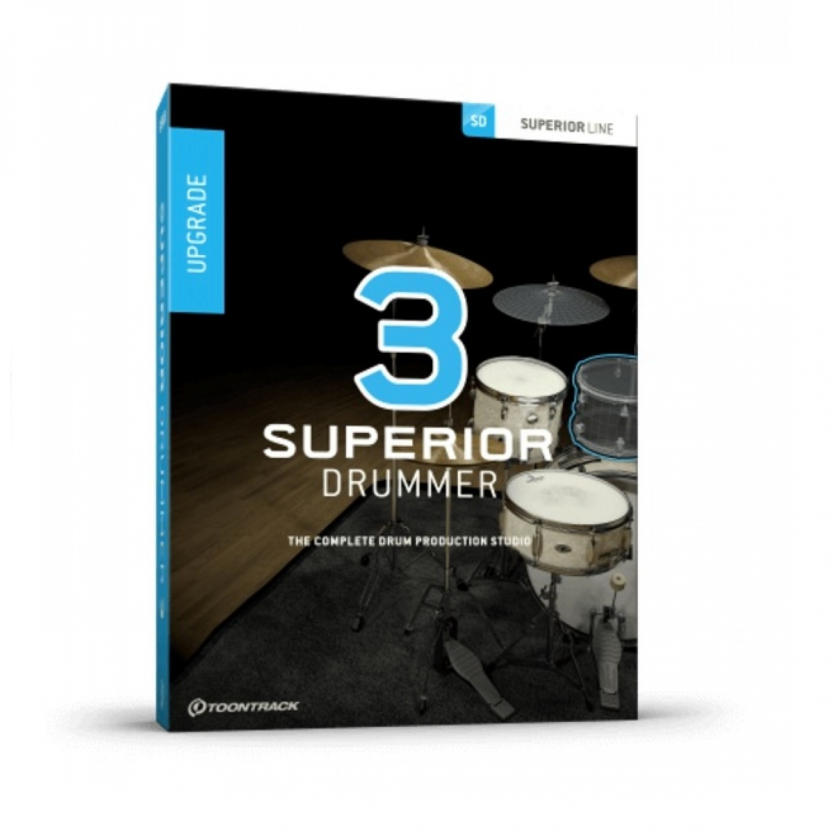 toontrack superior drummer 3 crossgrade from ezdrummer 3