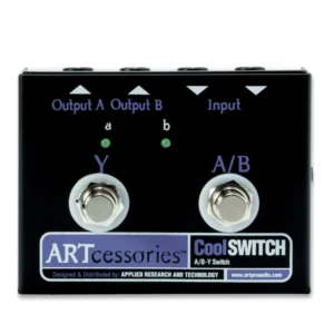 ART CoolSWITCH showing Common, A and B jacks
