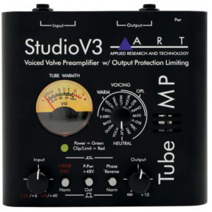 ART TUBE MP Studio V3 Voiced Valve Preamplifier w/Output Protection Limiting