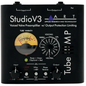 ART TUBE MP Studio V3 Voiced Valve Preamplifier w/Output Protection Limiting