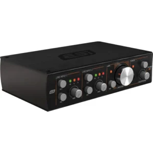 ESI planet 22x Professional Dante Audio Interface with 2 inputs / 2 outputs