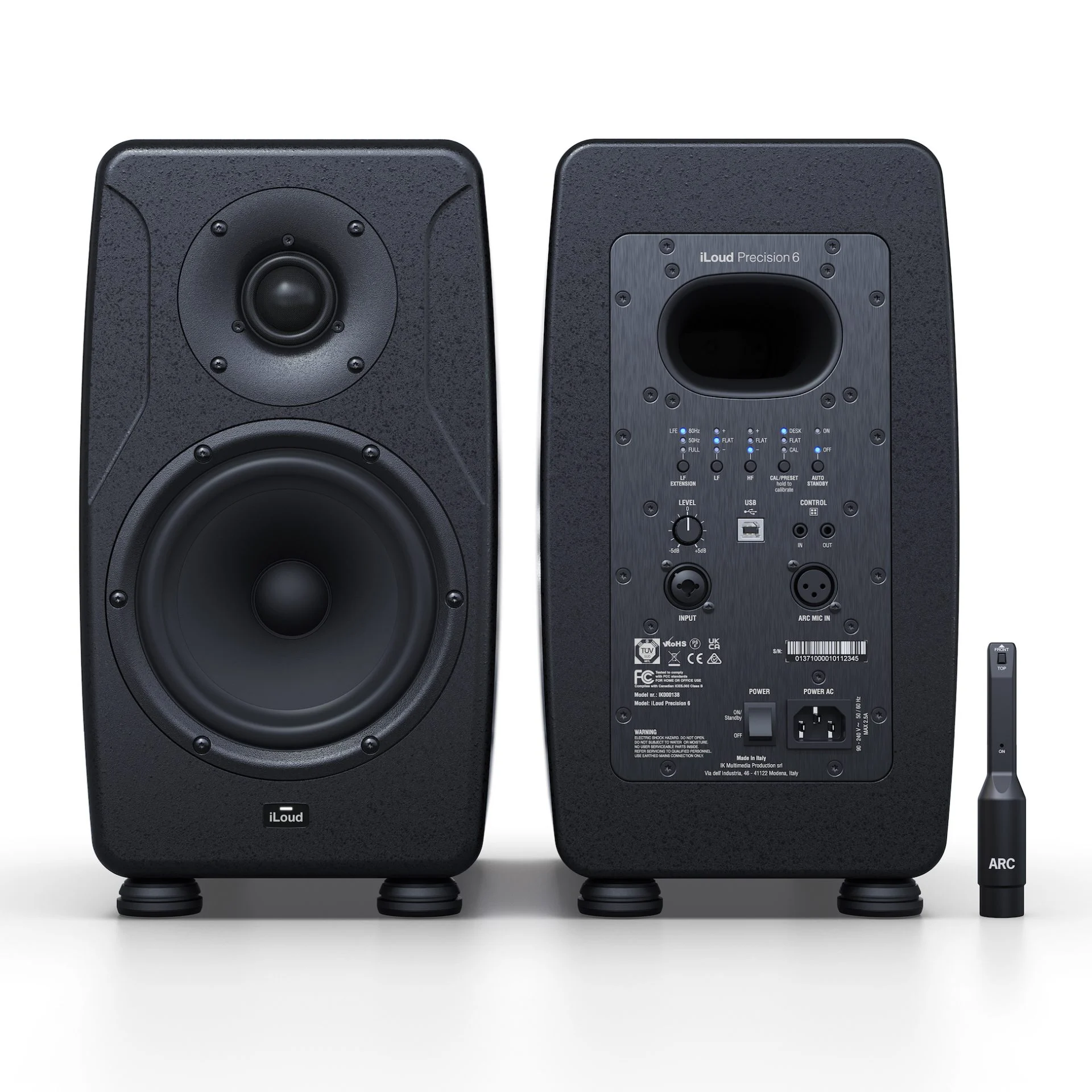 IK iLoud Precision 6 - Single Handcrafted 6.5" Digitally Controlled Studio Monitor - Image 4