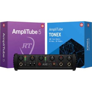 IK AXE I/O Solo + AmpliTube 5 + TONEX Bundle