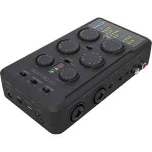IK iRig Pro Quattro I/O - 4-input Pro Field Recording Interface & Mixer