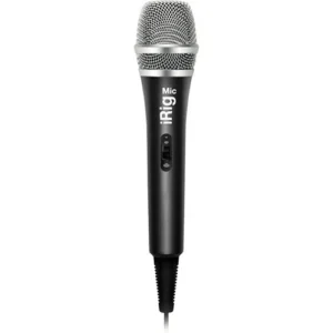 IK iRig Mic - Handheld Microphone for iPhone, iPod Touch, iPad, Android