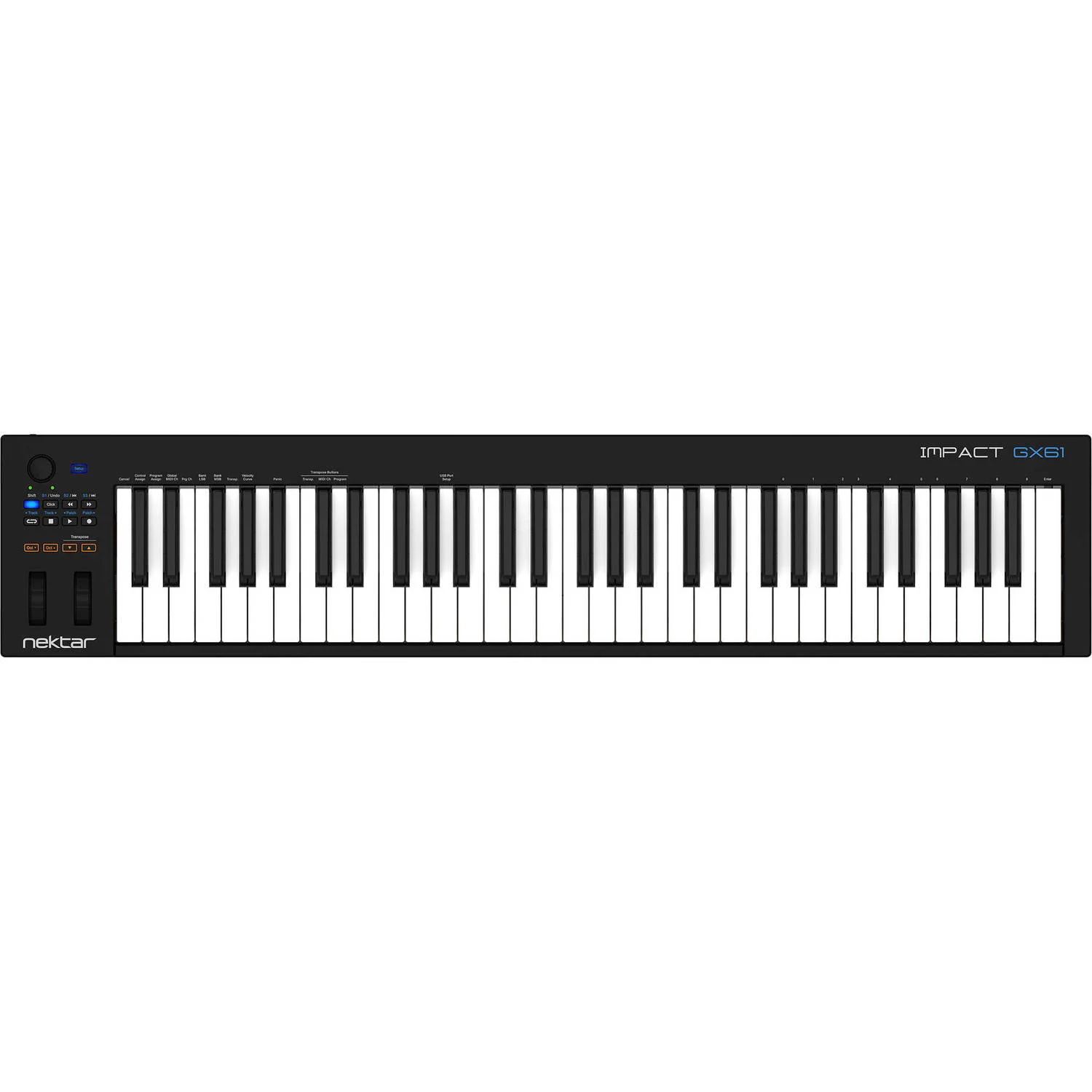 Nektar Impact GX61 61 Full-size Keys USB MIDI Controller Keyboard Velocity-sensitive - Image 2