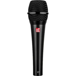 sE V7 Supercardioid Dynamic Vocal Microphone - Black