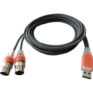 ESI MIDIMATE eX USB 2.0 MIDI Interface Cable with 2 I/O Ports