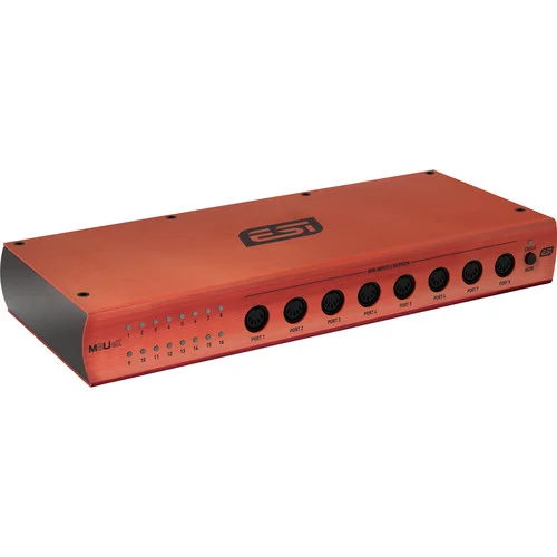 ESI M8U eX 16-port USB 3.0 MIDI Interface with USB Hub - Image 1