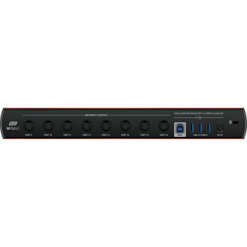 ESI M8U eX 16-port USB 3.0 MIDI Interface with USB Hub - Image 3