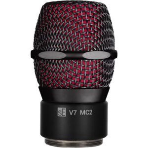sE V7 MC2 Supercardioid Dynamic Microphone Capsule for Sennheiser Wireless Systems - Black