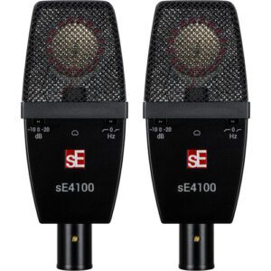 sE sE4100 Matched Pair Large-diaphragm Cardioid Condenser Microphones