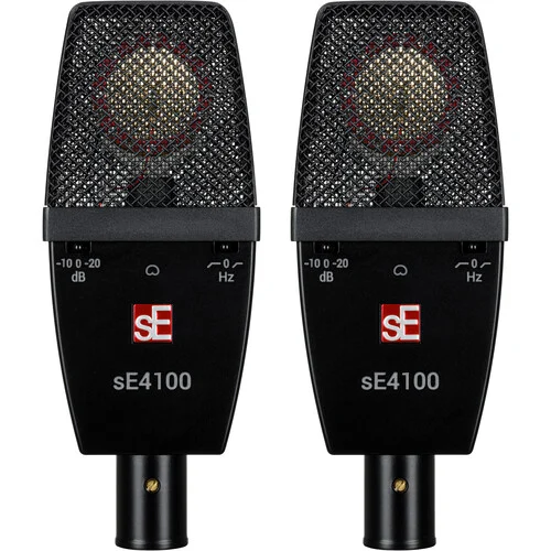sE sE4100 Matched Pair Large-diaphragm Cardioid Condenser Microphones - Image 1