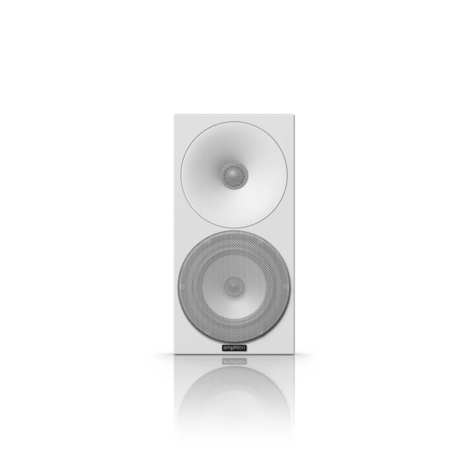 Amphion Argon1 Bookshelf Loudspeaker - Full White (SINGLE) - Image 1