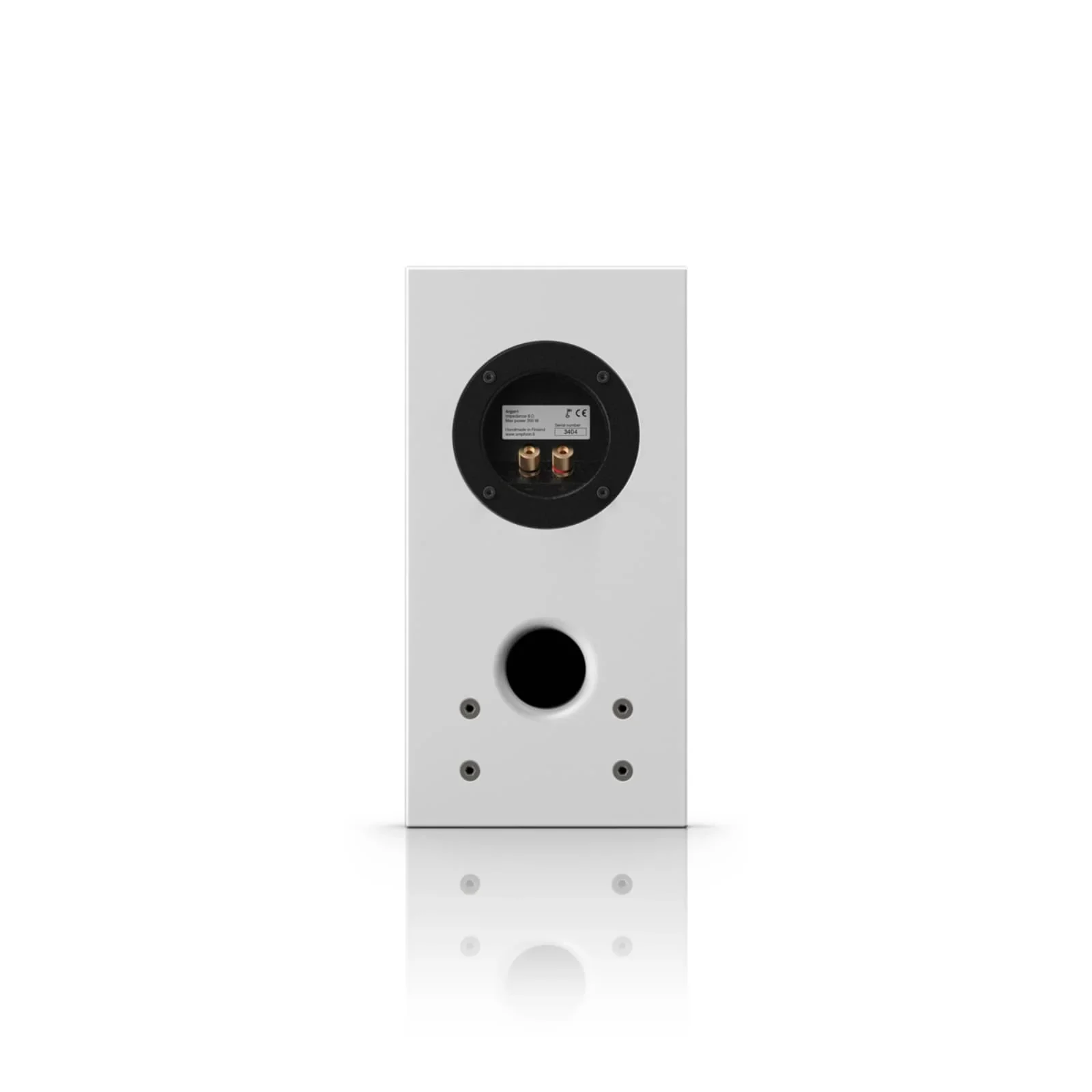 Amphion Argon1 Bookshelf Loudspeaker - Full White (SINGLE) - Image 3