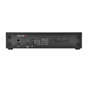 Benchmark DAC3 B - Black - Reference PCM and DSD D/A Converter/ No Headphone Amp/ No Gain Control
