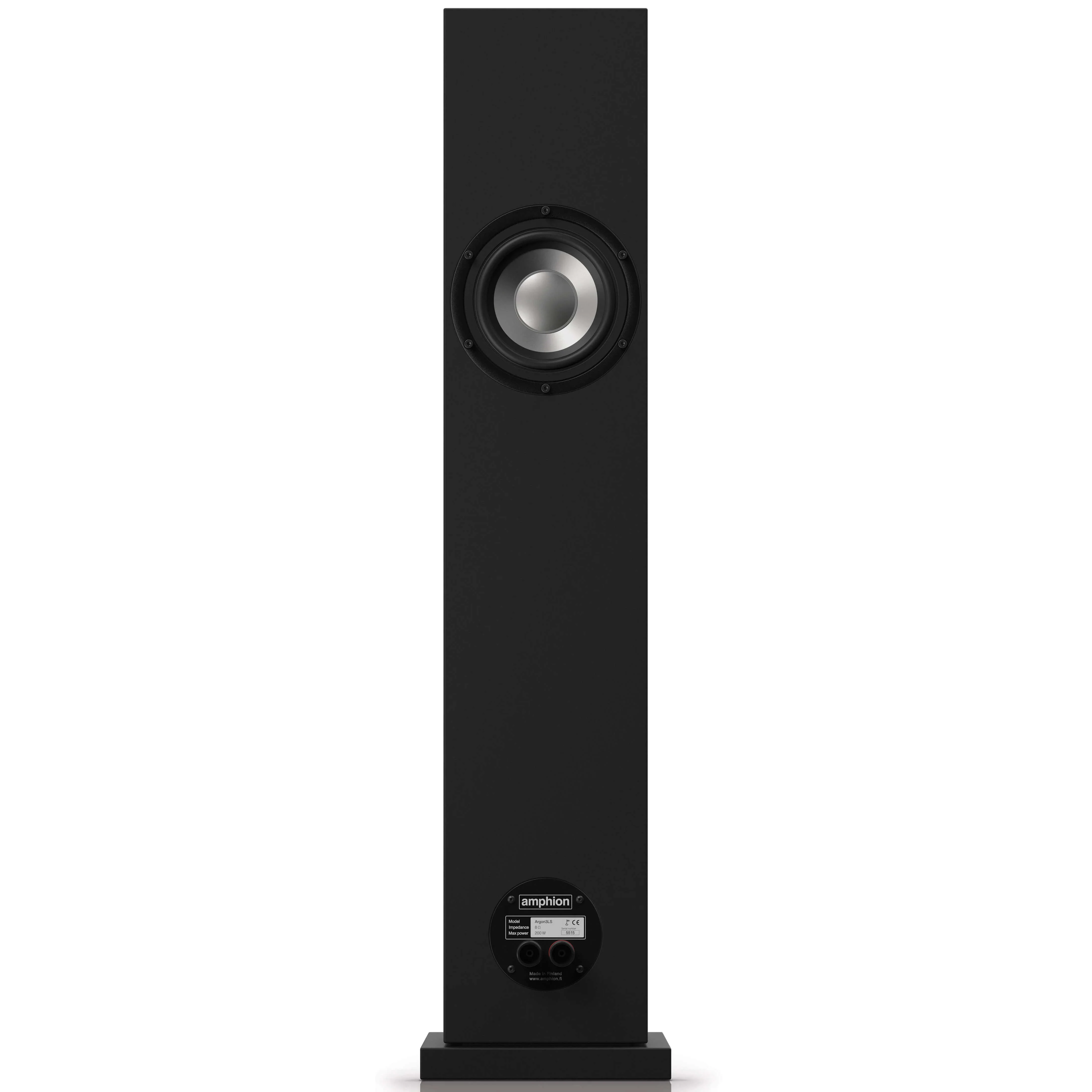 Amphion Argon3LS Floorstanding Loudspeaker - Black (SINGLE) - Image 3