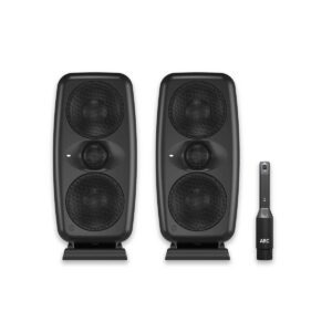 IK iLoud MTM MKII Pair Bundle - High Resolution Compact Studio Monitors w/ARC Mic