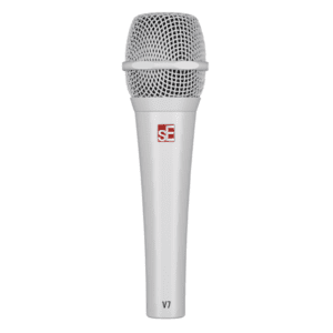 sE V7 Supercardioid Dynamic Vocal Microphone - WHITE
