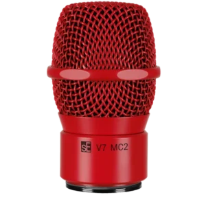 sE V7 MC2 Supercardioid Dynamic Microphone Capsule for Sennheiser Wireless Systems - RED