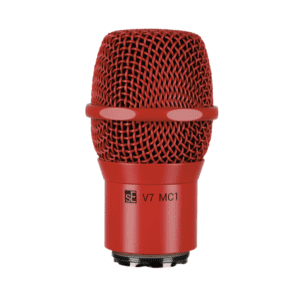 sE V7 MC1 Supercardioid Dynamic Microphone Capsule for Shure Wireless Systems - RED