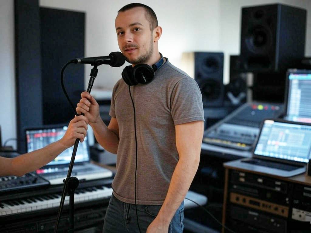 SE ELECTRONICS V2 SWITCH – compact dynamic microphone for vocals and streaming.