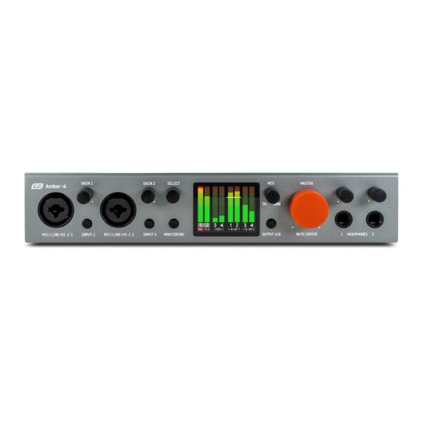 ESI Amber i4 – 4-In/4-Out USB-C Audio Interface | Class-A Preamps