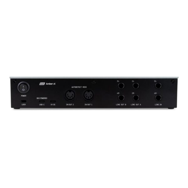 ESI Amber i4 – 4-In/4-Out USB-C Audio Interface | Class-A Preamps