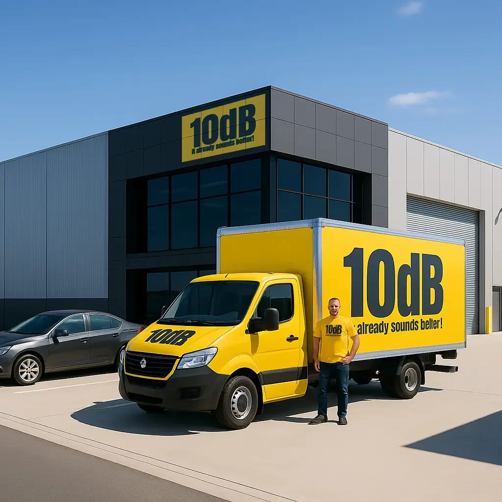 10dB warehouse with 10dB track and 10dB driver.